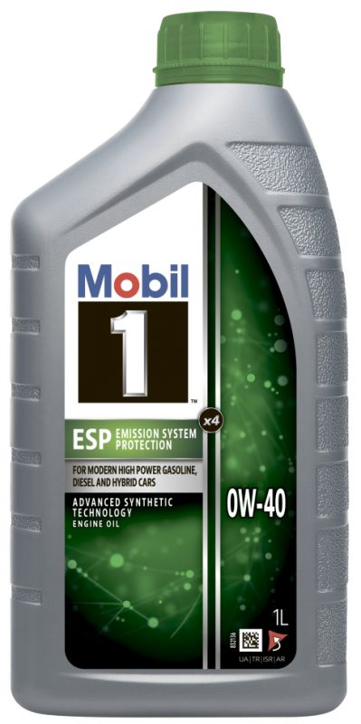 Олива моторна 1 ESP Formula X4 0W-40 Mobil - 1 л Олива моторна 1 ESP Formula X4 0W-40 Mobil - 1 л