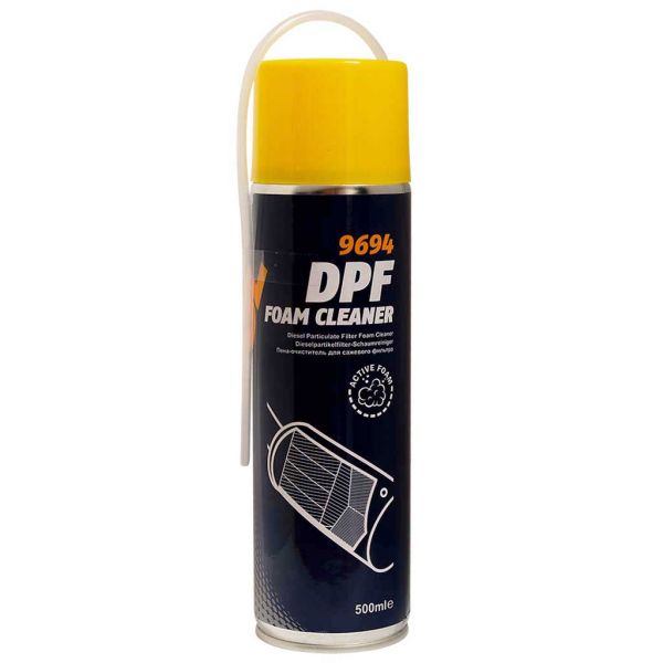 Присадка для очищення сажевого фільтра DPF (аерозоль) Mannol - 0,5 л