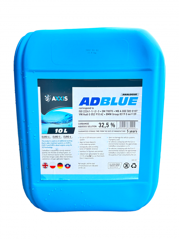 Рідина AdBlue Axxis - 10 л