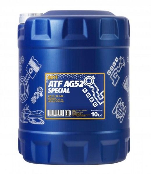 Трансмиссионное масло ATF AG52 Automatic Special Mannol - 10 л