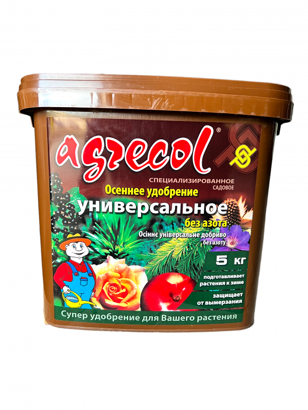 Осеннее универсальное удобрение (без азота) Agrecol - 5 кг