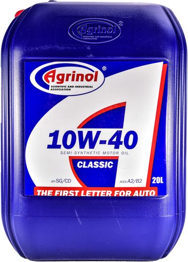 Масло моторное 10W-40 SG/CD Агринол - 20 л