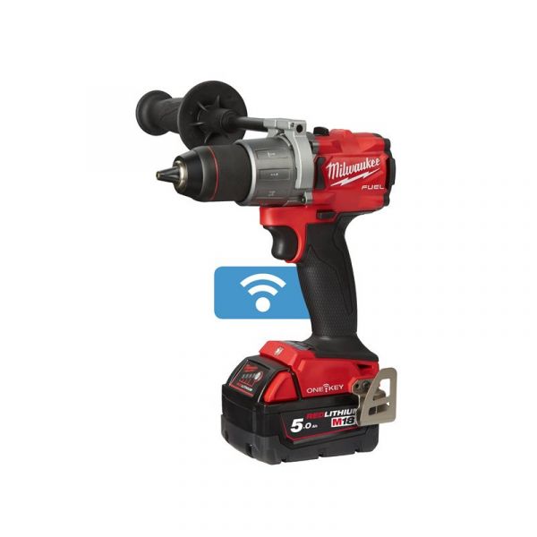 Аккумуляторная дрель-шуруповерт MILWAUKEE M18 ONEPD2-502X FUEL ONE-KEY (Li-Ion5Ач) крутящий момент 135Нм