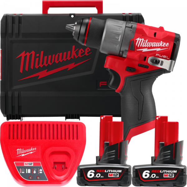 Аккумуляторная дрель-шуруповерт Milwaukee M12 FDD2-602X