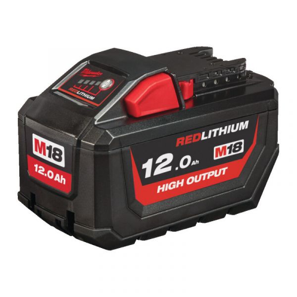 Акумулятор Li-Ion HIGH OUTPUT MILWAUKEE, M18 HB12 (12Аг)