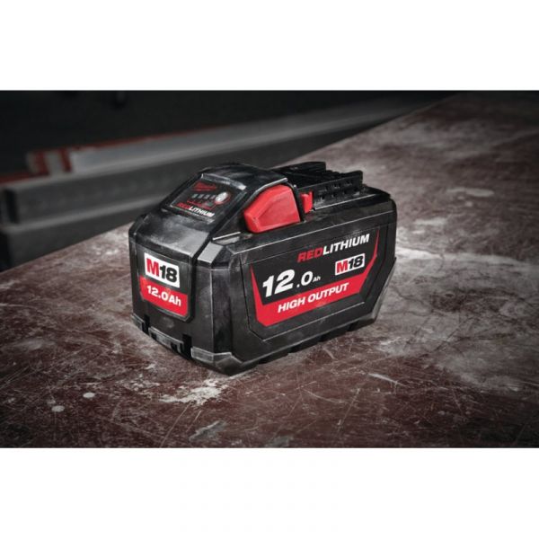 Акумулятор Li-Ion HIGH OUTPUT MILWAUKEE, M18 HB12 (12Аг)