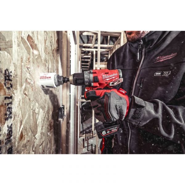 Аккумуляторная ударная дрель-шуруповерт, крут. мом. 44Нм MILWAUKEE M12 FUEL FPD-602X 4933459806