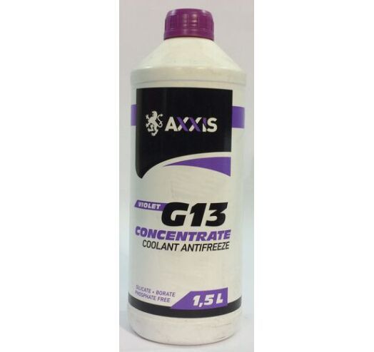 Антифриз концентрат G13 фіолетовий (-80C) Axxis - 1,5 л