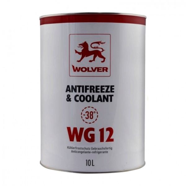 Антифриз W G12 червоний Wolver - 10 л