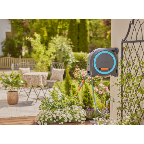 Котушка Gardena Dual Hose Box настінна та наземна 11 мм 25 м