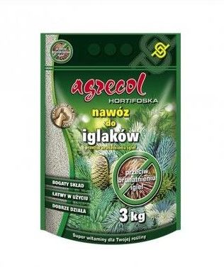 Удобрение для хвойных от пожелтения хвои Agrecol - 3 кг