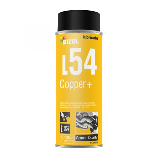 Спрей-змазка мідна Copper+ L54 Bizol - 0,4 л