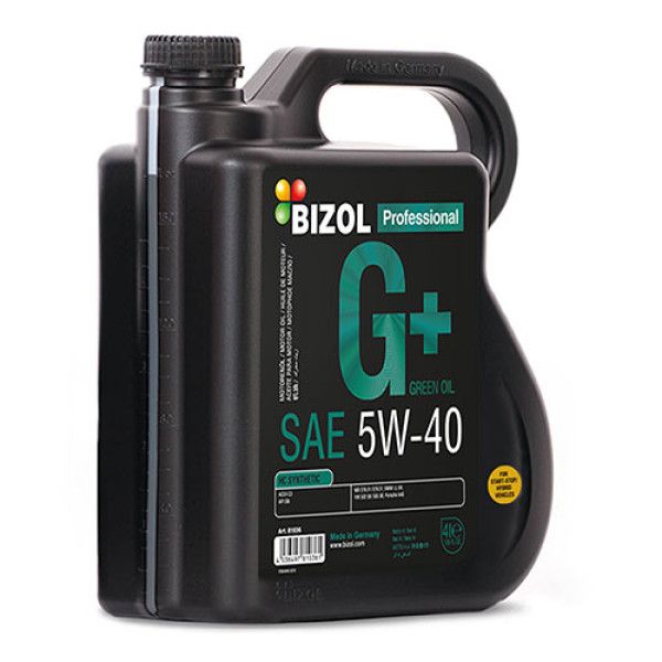 Синтетична моторна олива -  BIZOL Green Oil+ 5W-40 4л