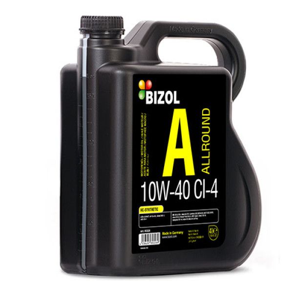 Напівсинтетична моторна олива -  BIZOL Allround 10W-40 CI-4 4л