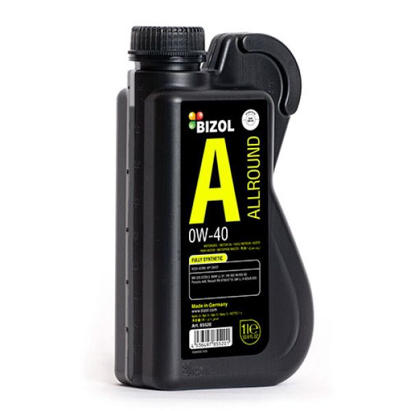 Синтетична моторна олива -  BIZOL Allround 0W-40 1л.