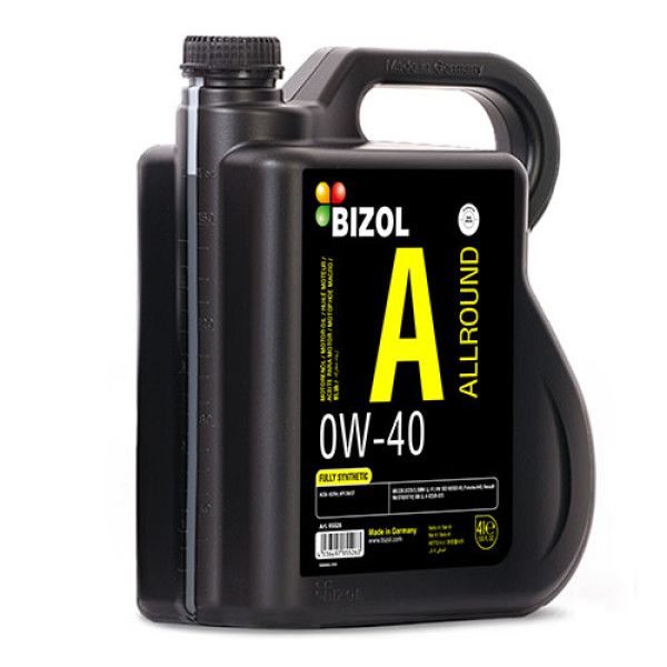 Синтетична моторна олива -  BIZOL Allround 0W-40 4л