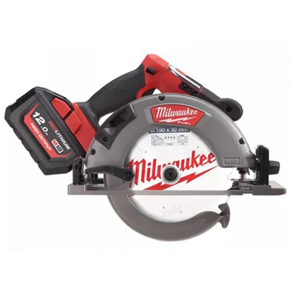 Циркулярна пила MILWAUKEE M18 FCSG66-121C FUEL 66мм по дереву та пластику 4933471195