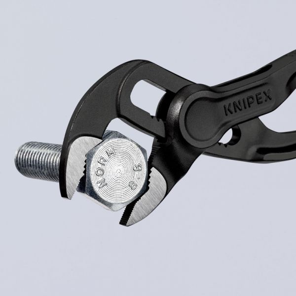COBRA XS клещи переставные сантехнические с фиксатором, 28 мм (1"), под ключ 24 мм, L-100 мм, Cr-V,