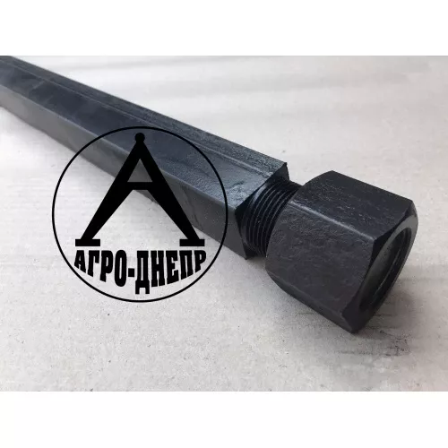 Вал 40*40 з різьбою с 2 сторінМ40*2,5 L=2010 mm. GREGOIRE BESSON (104102100) Вал 40*40 з різьбою с 2 сторінМ40*2,5 L=2010 mm. GREGOIRE BESSON (104102100)