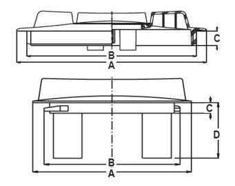 Сапун кришки бака Geoline 8140001