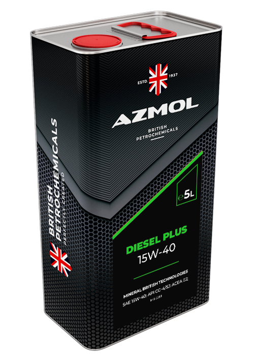 Масло моторное Diesel Plus 15W-40 Azmol - 5 л
