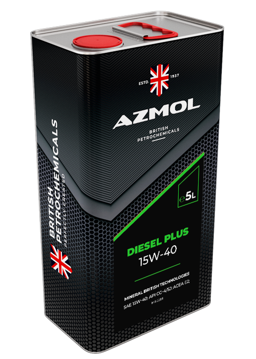 Олива моторна Diesel Plus 15W-40 Azmol - 5 л