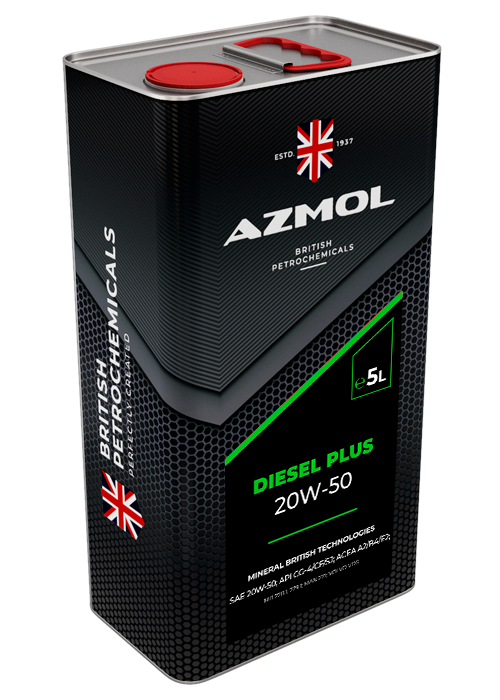 Олива моторна Diesel Plus 20W-50 Azmol - 5 л