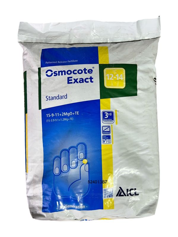 Добриво Osmocote Standard 15+9+11+2MgO+Te (12-14 м) ICL - 25 кг