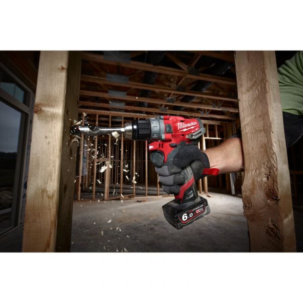 Дрель-шуруповерт аккумуляторный MILWAUKEE, M12 FDD-602X, 44Нм (+ заряд.устройство, 2 акум.Х 6Ач, HDкейс)