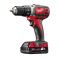 Дрель-шуруповерт аккумуляторный MILWAUKEE, M18 BDD-202С, 50Нм (+ зар.пристр, 2 акум.Х 2Ач, кейс)