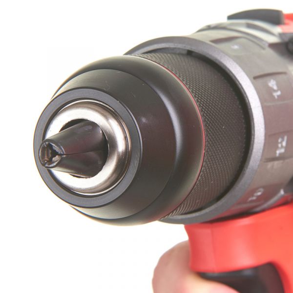 Дрель-шуруповерт аккумуляторный MILWAUKEE, M18 FDD2-502X,135Нм (+ заряд.устройство, 2 акум.Х 5Ач, HDкейс