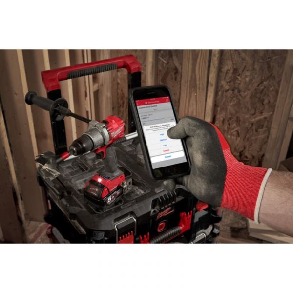 Дрель-шуруповерт аккумуляторный MILWAUKEE, M18 ONEDD2-0X, 135Нм (HDкейс)