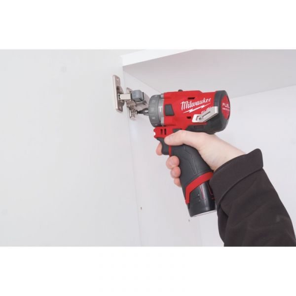 Дрель-шуруповерт с ударом аккумуляторный MILWAUKEE, M12 FPDXKIT-202X, 44Нм