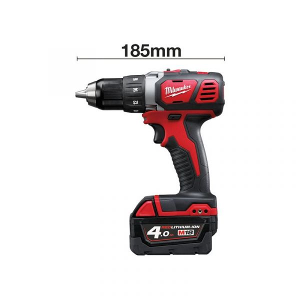 Дрель - шуруповерт MILWAUKEE M18 BDD-402C крутной. мом. 60 Нм, 4933443565