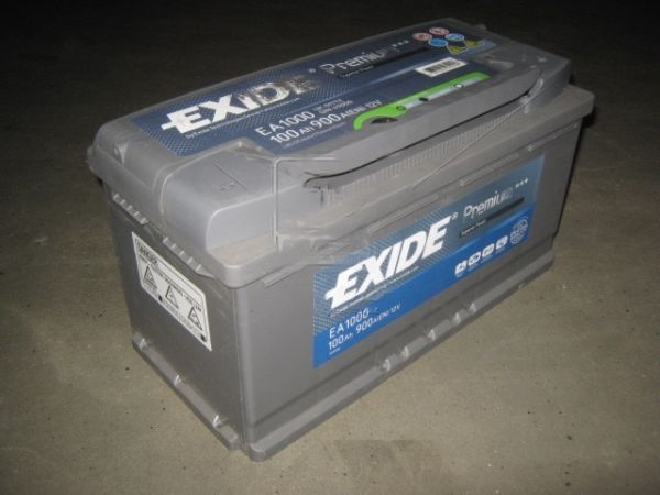 Акумулятор 100Ah-12v Exide PREMIUM (353х175х190), R, EN900
