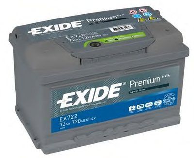 Акумулятор 72Ah-12v Exide PREMIUM (278х175х175), R, EN720