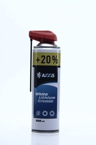Смазка-спрей литиевый белый AXXIS - 500 мл