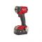 Гайкокрут аккумуляторный 1/2" MILWAUKEE, M18 FIW2F12-502X, 339Нм (+зар.устройство, 2акум.Х 5Ач, HD кейс)