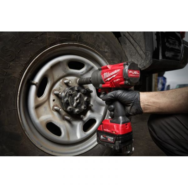 Гайковерт аккумуляторный 1/2" MILWAUKEE, M18 ONEFHIWF12E-0X, 1500Нм (HD кейс)