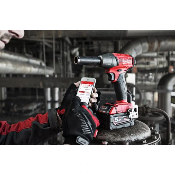 Гайковерт аккумуляторный 1/2" MILWAUKEE, M18 ONEIWF12-0X, 300Нм (HDкейс)