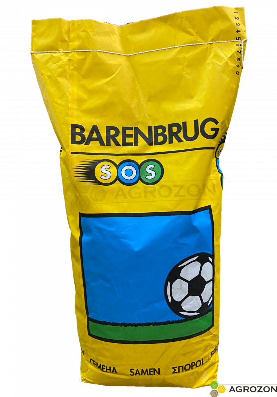 Газонна трава SOS Супер Підсів Barenbrug - 15 кг