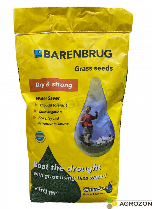 Газонная трава Влагосберегающая Water Saver dry & strong Barenbrug  - 5 кг