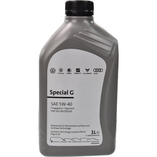Олива VW Special G SAE 5W-40, 1л. GS55502M2