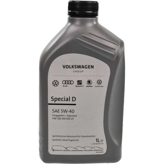 Олива VW Special D SAE 5W-40, 1л. GS55505M2