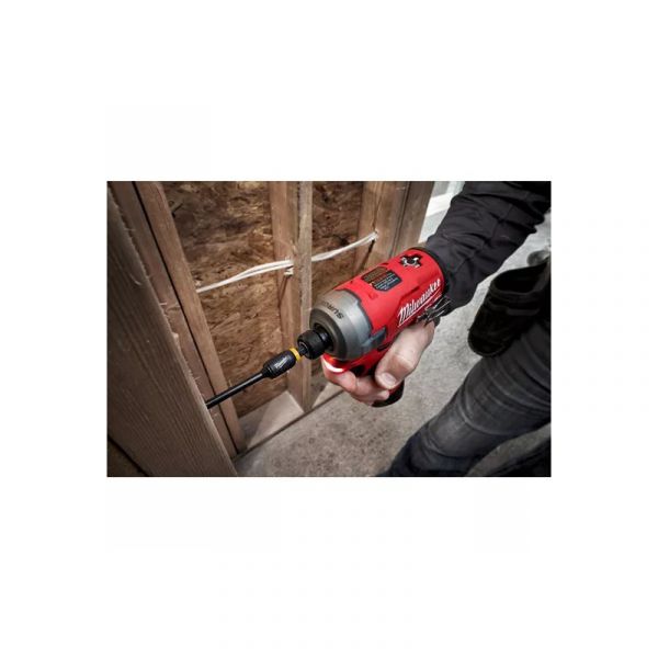 Гвинтокрут акумуляторний 1/4" HEX MILWAUKEE, M12 FQID-202X, 50Нм (+ заряд.пристрій, 2 акум.Х 2Аг, HD