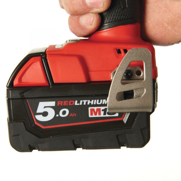 Гвинтокрут акумуляторний 1/4" HEX MILWAUKEE, M18 FQID-0X, 50Нм, HDкейс