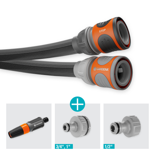Шланг Gardena Liano Life Set текстильний садовий 13 мм 1/2&quot; 20 м