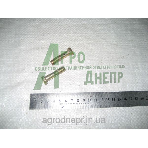 Болт зливного колектора ЮМЗ, МТЗ ф10 (2 отв.) 36-1104787-01