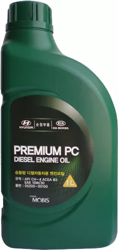 Олива Mobis Premium PC Diesel 10W-30, 1л. 05200-00100