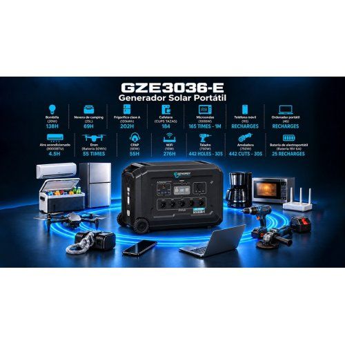 Зарядна станція GENERGY GZE-3036-E 3072 Вт/год